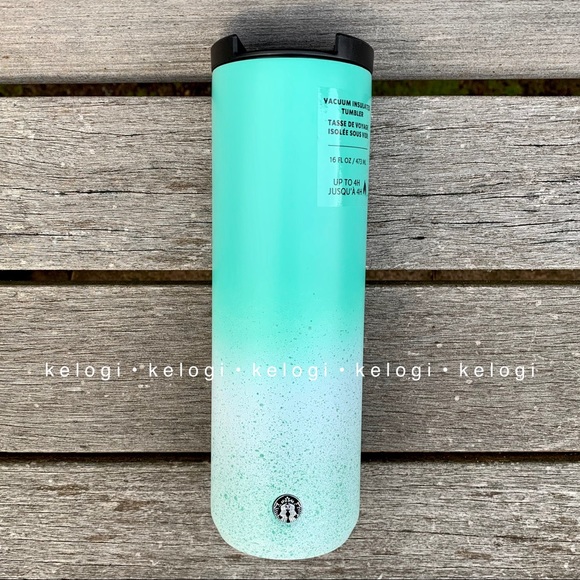✨LAST ONE✨Ombre Baby Blue Speckle Insulated Cup - Picture 2 of 9